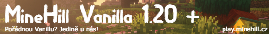 Minecraft server MineHill Vanilla [1.20 +]